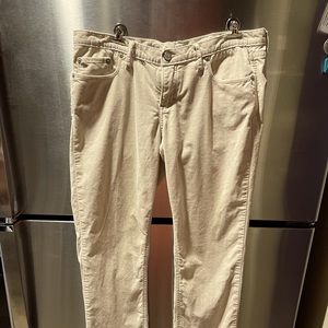 Abercrombie and Fitch Corduroy low rides jeans perfect condition